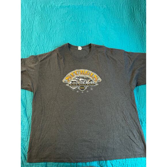 Sturgis Black Hills Rally 2017 Men's Size 3XL T-Shirt 77th Motorcycle Rally - Picture 1 of 5
